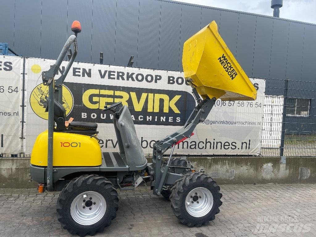 Wacker Neuson 1001 عربات نقل قلابة للمواقع