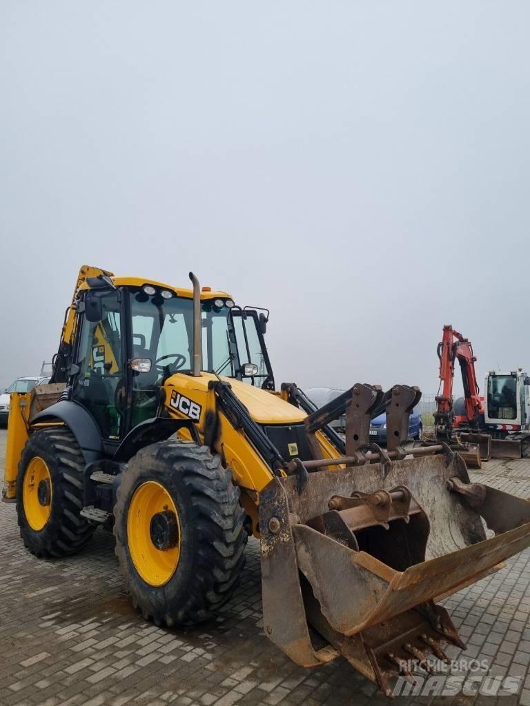 JCB 4 CX لوادر ذات جرافات عكسية