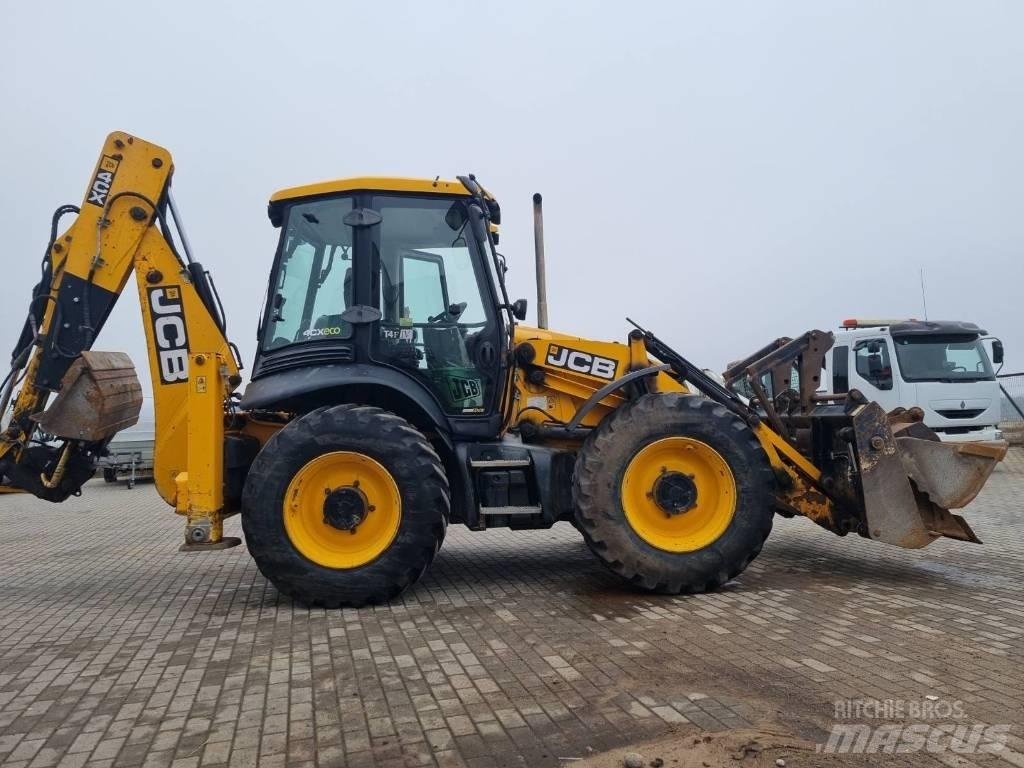 JCB 4 CX لوادر ذات جرافات عكسية