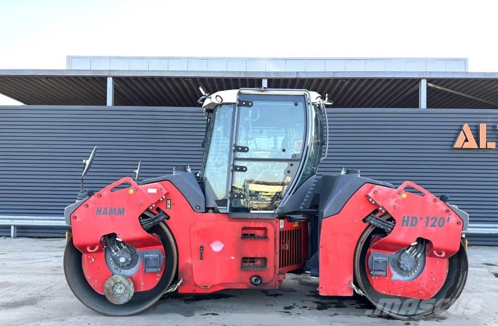 Hamm HD+ 120I VV مداحل ثنائية الاسطوانة