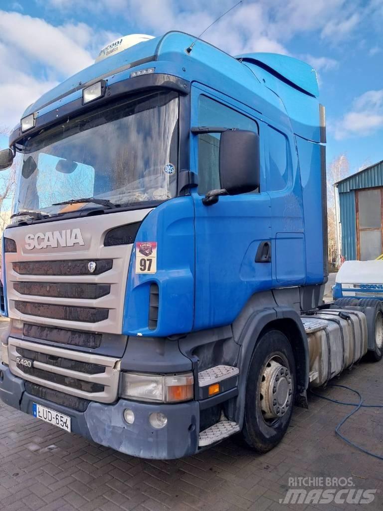 Scania R 420 وحدات الجر