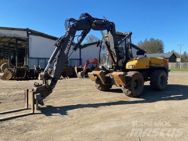 Mecalac 12 M TX حفارات بعجل