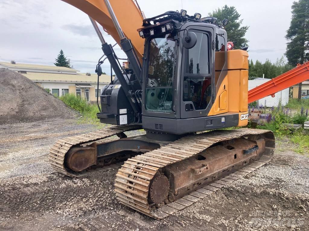 CASE CX 245 D SR LC حفارات زحافة