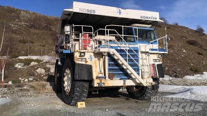 Komatsu HD985 - عربات نقل قلابة للمواقع