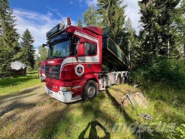 Scania R 500 شاحنات الرافعات الخطافية