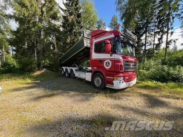 Scania R 500 شاحنات الرافعات الخطافية