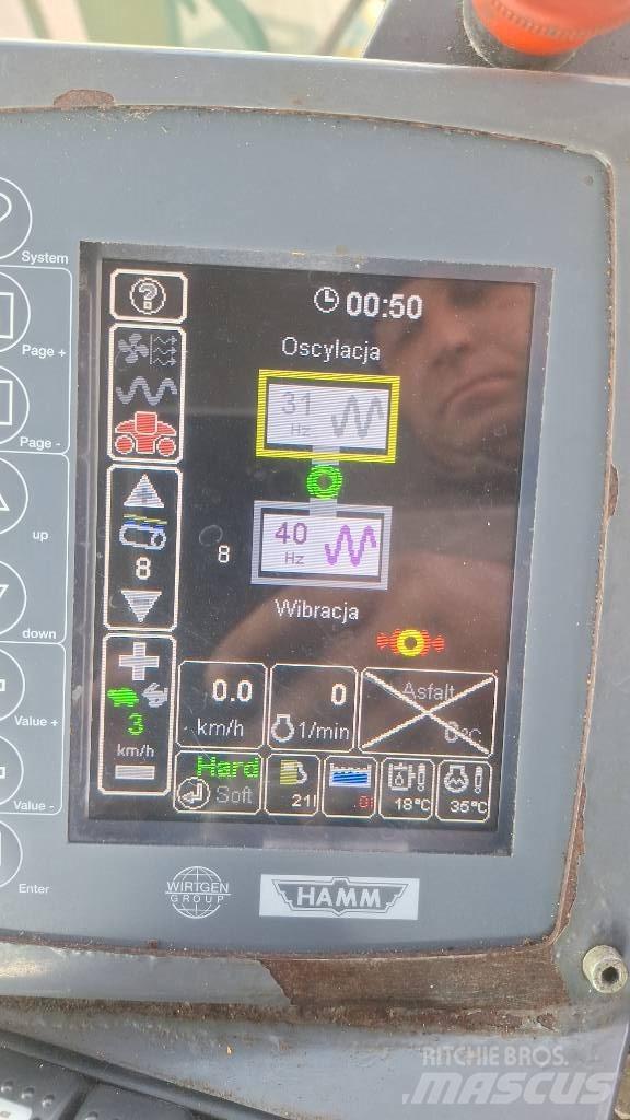 Hamm DV 70 VO مداحل ثنائية الاسطوانة