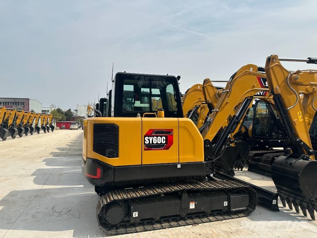 Sany SY60C حفارات زحافة