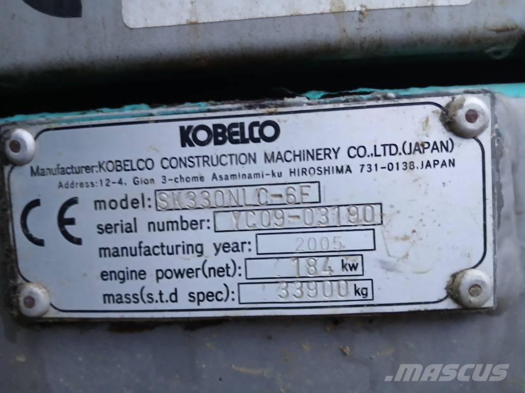 Kobelco SK 330NLC-6E حفارات زحافة