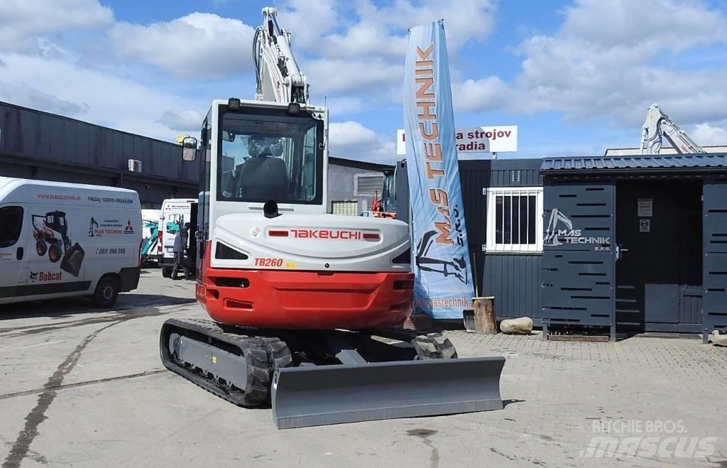 Takeuchi TB 260 حفارات صغيرة أقل من 7 طن (حفارات صغيرة)