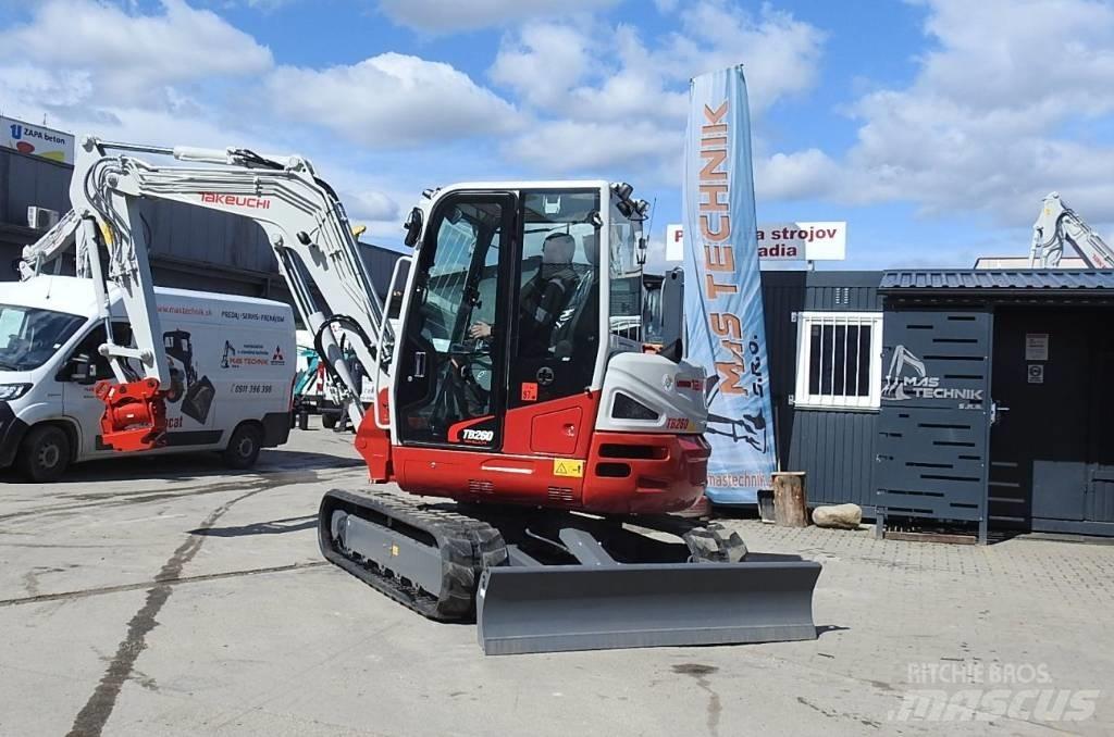 Takeuchi TB 260 حفارات صغيرة أقل من 7 طن (حفارات صغيرة)