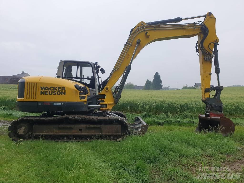 Wacker Neuson ET 145 حفارات زحافة