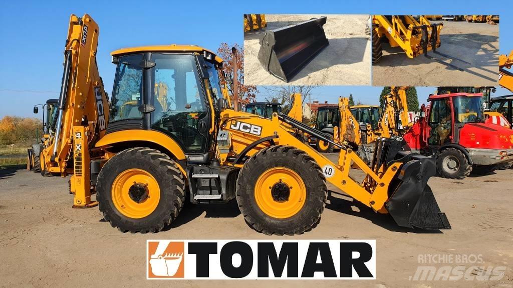 JCB 4 CX لوادر ذات جرافات عكسية