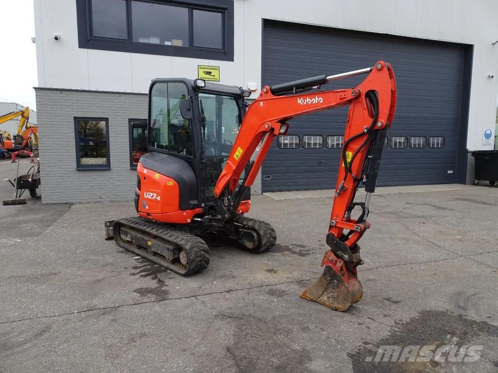 Kubota U27-4 حفارات صغيرة أقل من 7 طن (حفارات صغيرة)