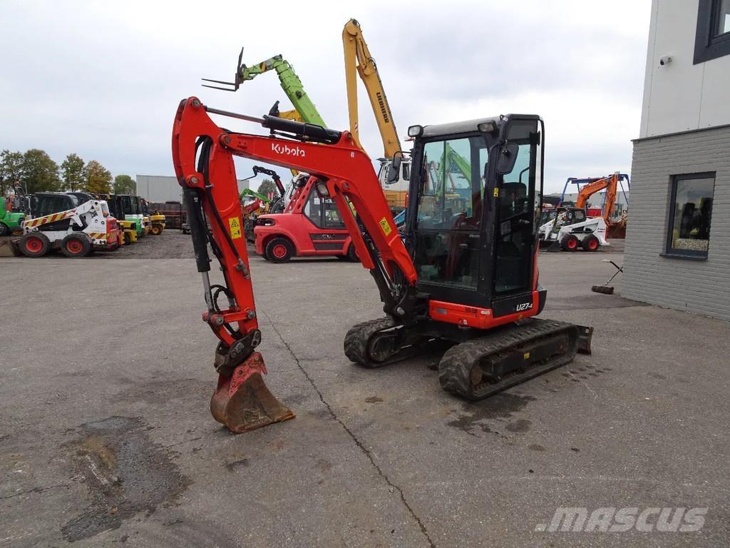 Kubota U27-4 حفارات صغيرة أقل من 7 طن (حفارات صغيرة)