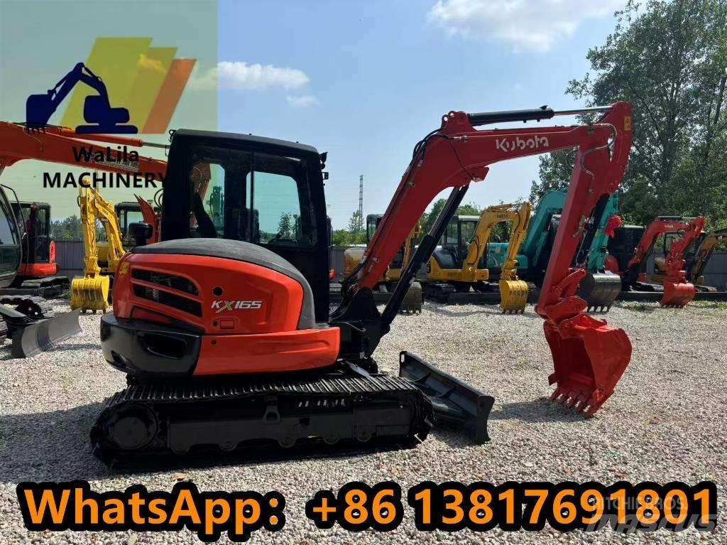 Kubota KX 165 حفارات صغيرة أقل من 7 طن (حفارات صغيرة)