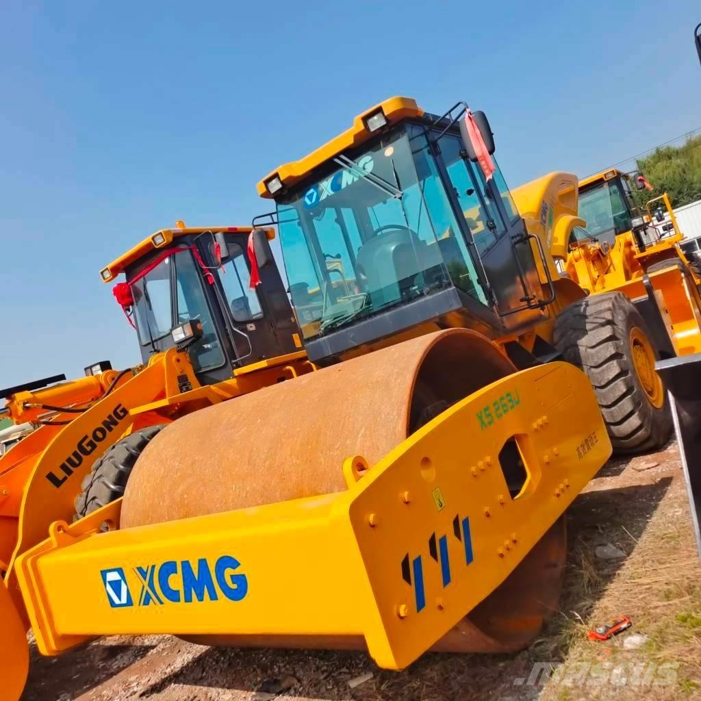 XCMG XS263J مداحل أحادية الأسطوانة