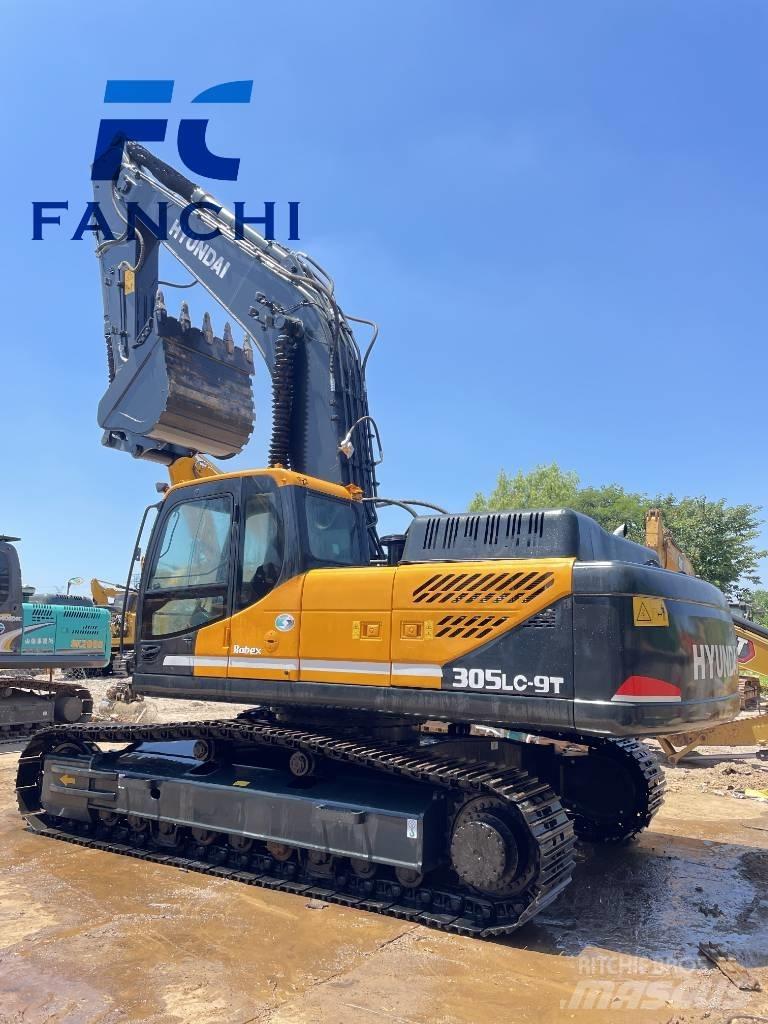 Hyundai 305lc-9t حفارات زحافة
