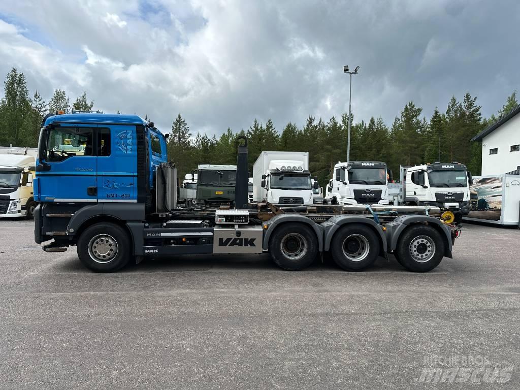 MAN TGX 35.640 شاحنات الرافعات الخطافية