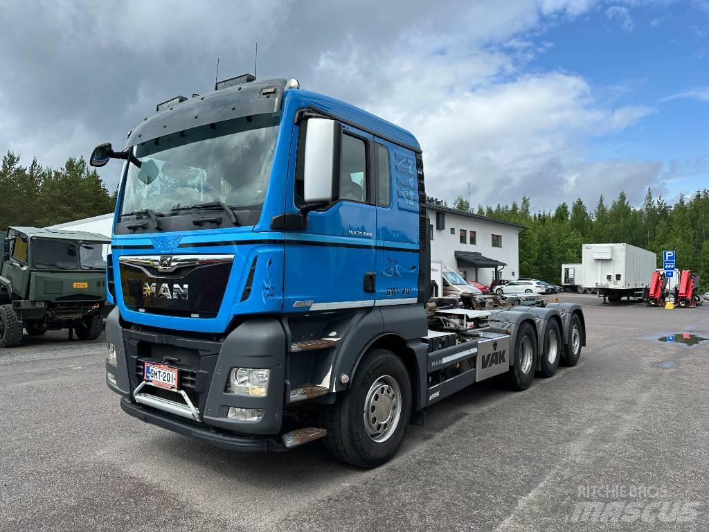 MAN TGX 35.640 شاحنات الرافعات الخطافية
