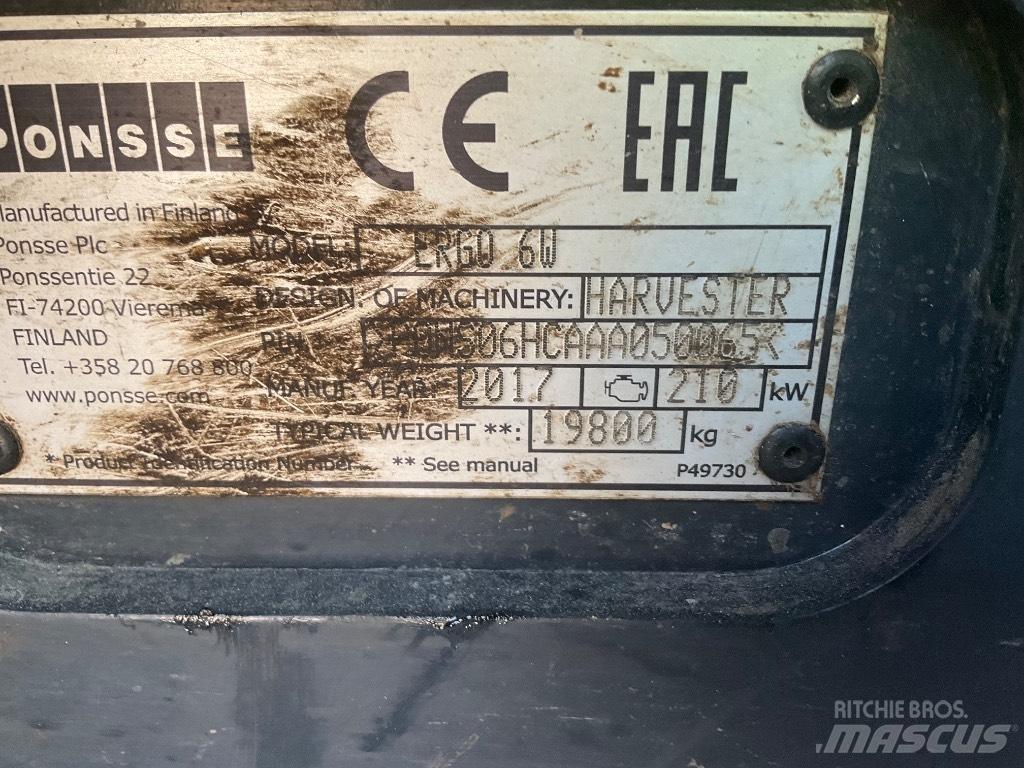 Ponsse ERGO 6W حصادات