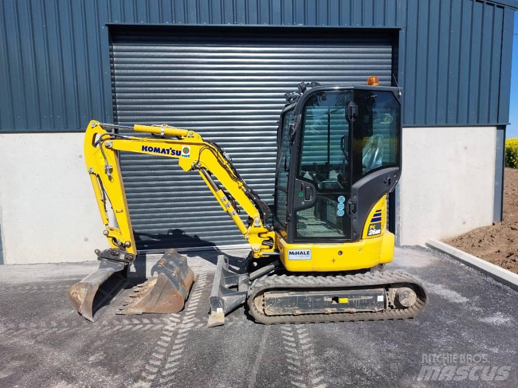 Komatsu PC26MR-5 حفارات صغيرة أقل من 7 طن (حفارات صغيرة)