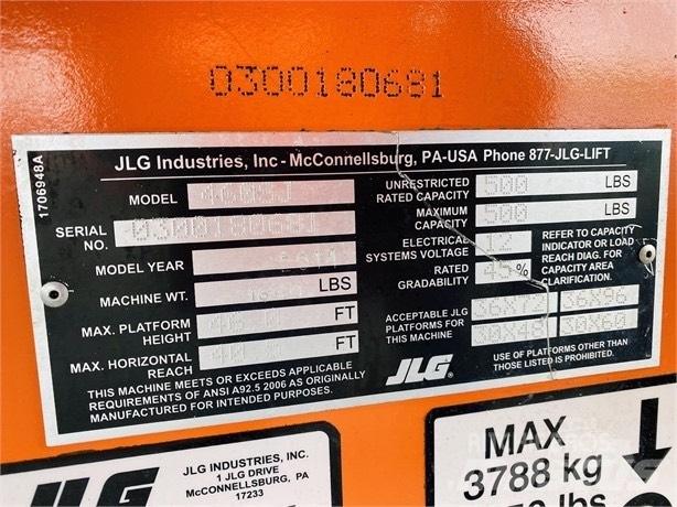 JLG 460 SJ رافعات سلة تلسكوبية