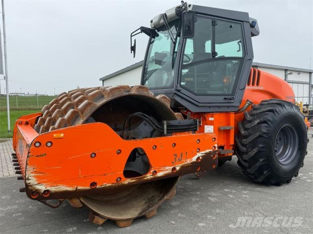 Hamm 3412 HT مداحل رجاجة مجرورة