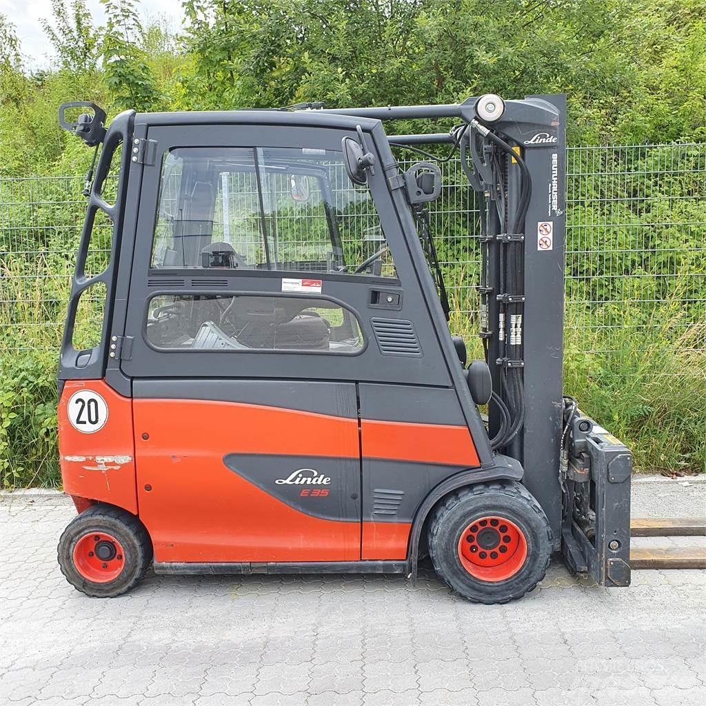 Linde E35HL شاحنات ذات رافعات شوكية تعمل بالكهرباء