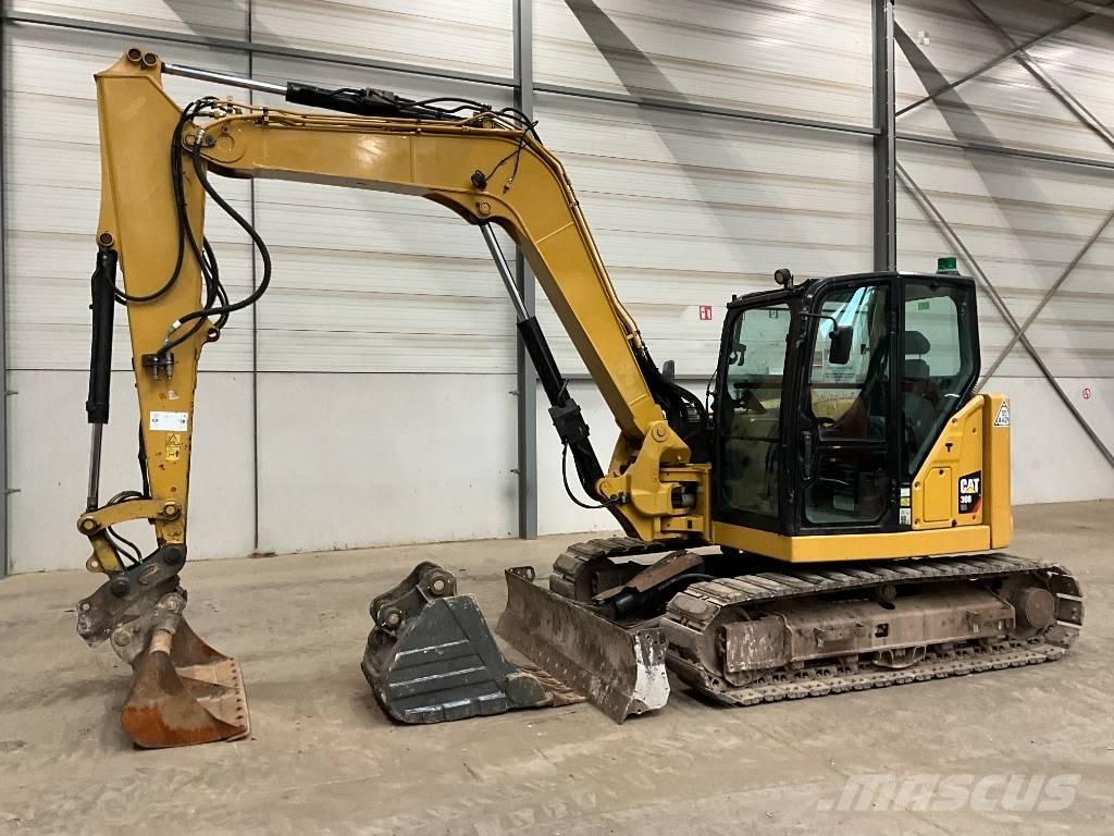 CAT 308 CR حفارات وسط 7 طن - 12 طن