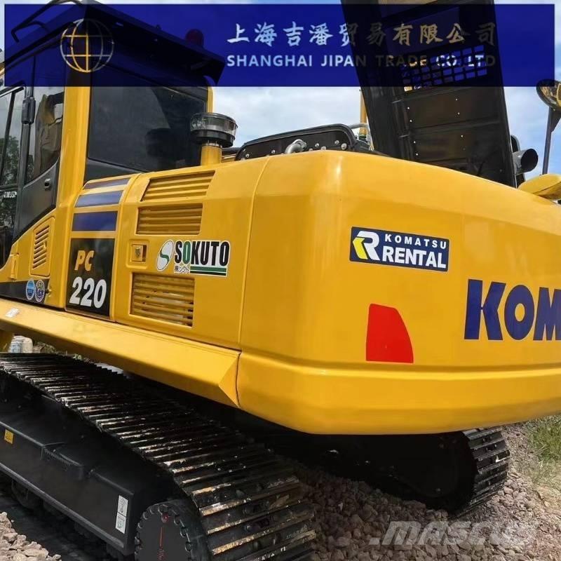 Komatsu PC 220 حفارات زحافة