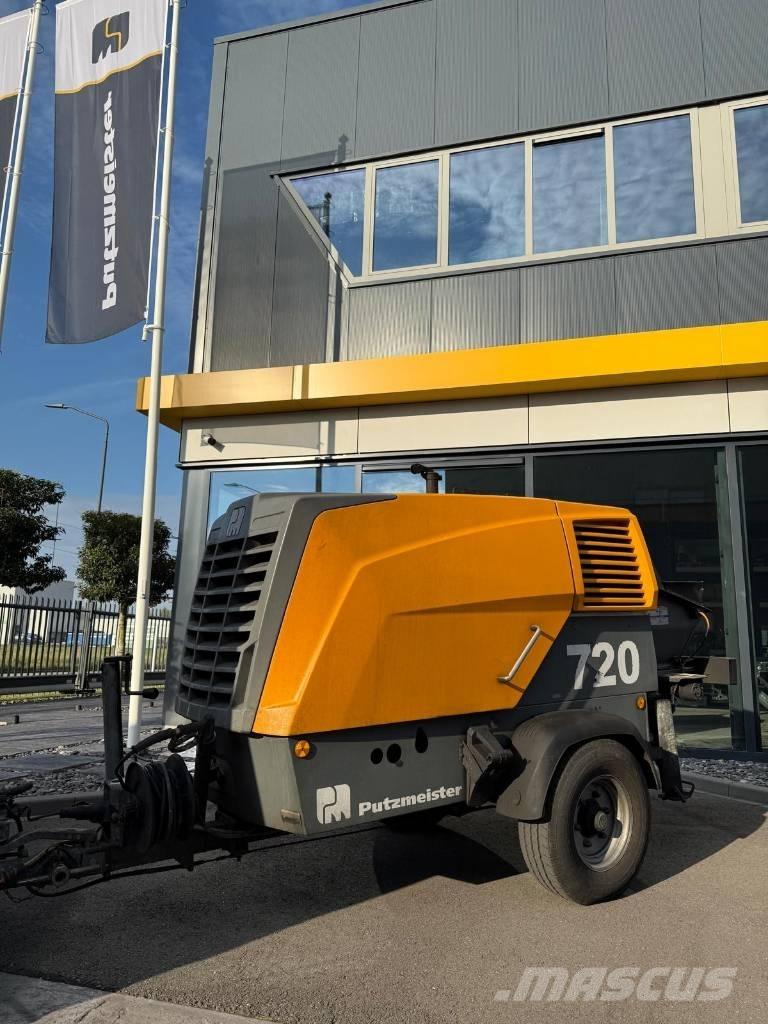 Putzmeister P 720 TD مضخات خرسانة