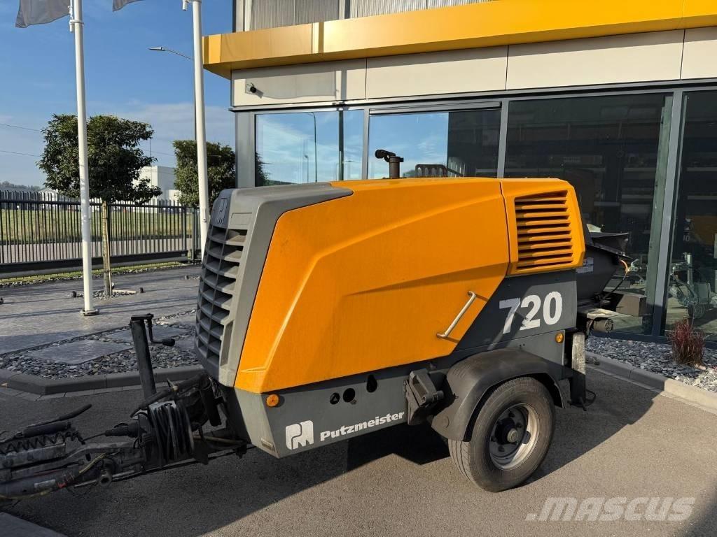 Putzmeister P 720 TD مضخات خرسانة