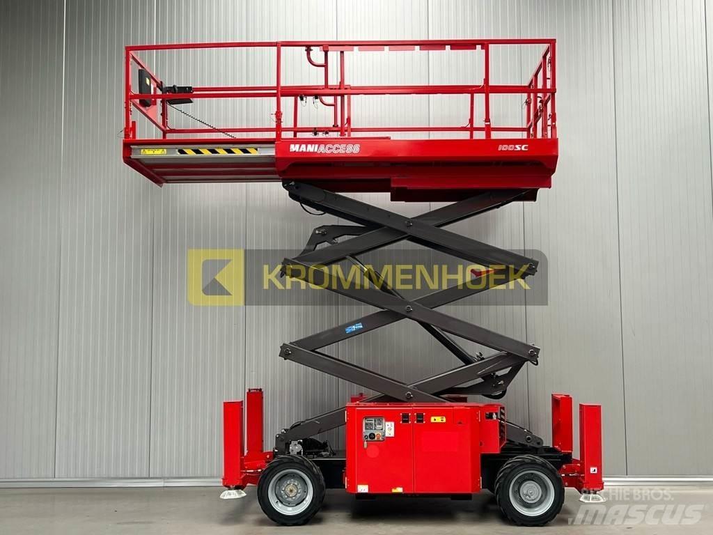 Manitou 100 SC رافعات مقصية الشكل