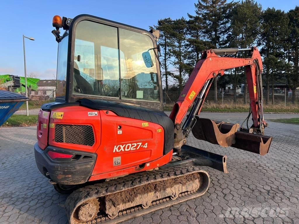 Kubota KX 027-4 حفارات صغيرة أقل من 7 طن (حفارات صغيرة)