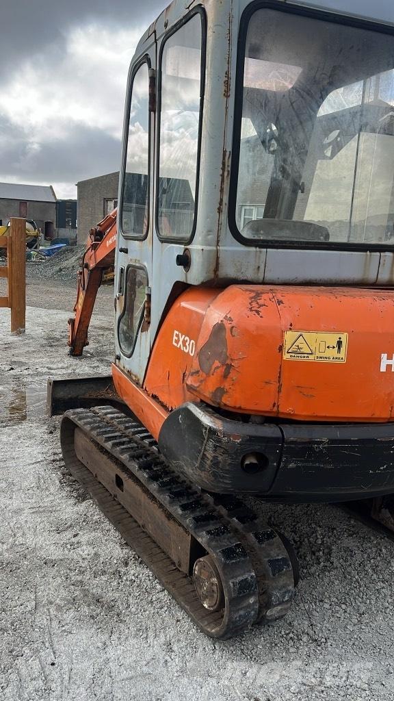Hitachi Ex30-1 حفارات صغيرة أقل من 7 طن (حفارات صغيرة)