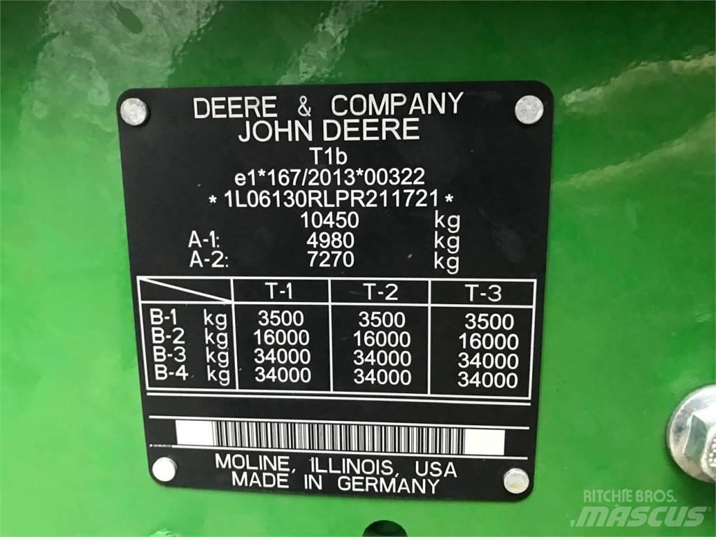 John Deere 6R 130 الجرارات
