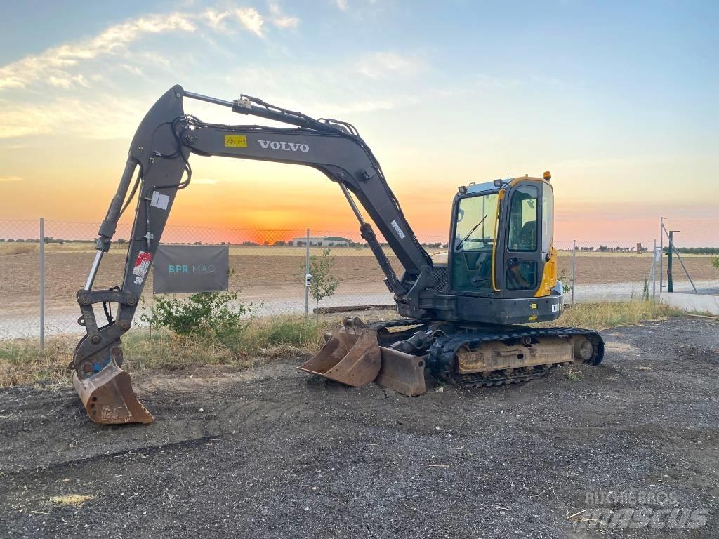 Volvo ECR 88 D حفارات وسط 7 طن - 12 طن