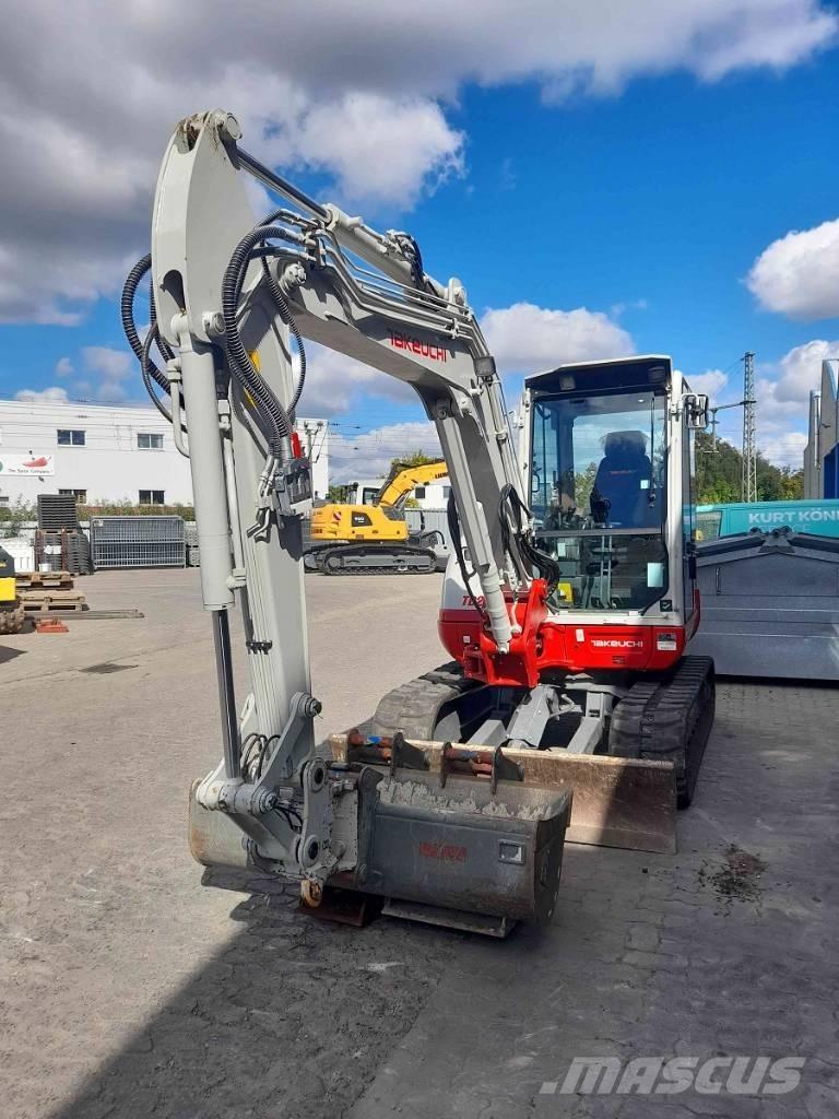 Takeuchi TB 250-2 حفارات صغيرة أقل من 7 طن (حفارات صغيرة)