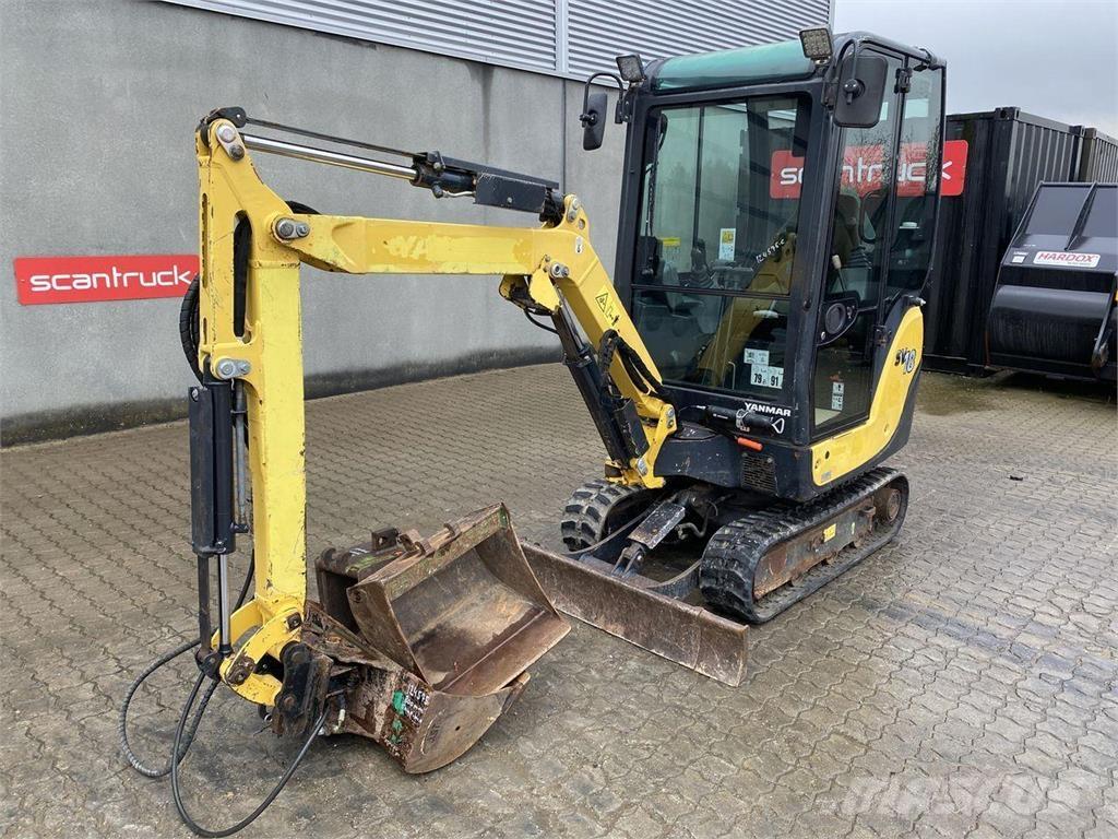 Yanmar SV18 حفارات بعجل