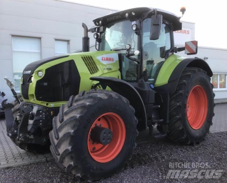 CLAAS AXION 870 الجرارات