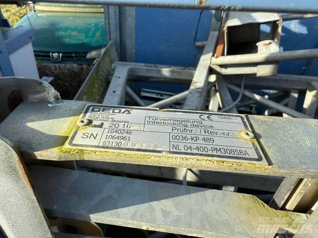 Geda 1200 Z ZP رافعات السارية الرأسية