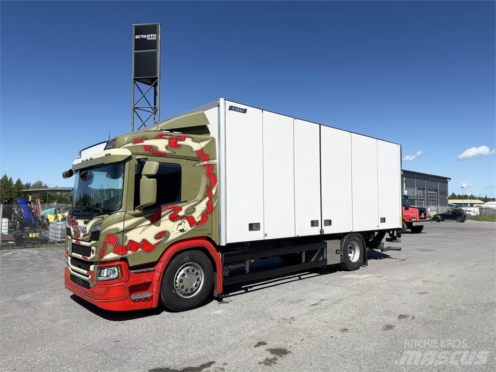 Scania P320 4X2 شاحنات ذات هيكل صندوقي