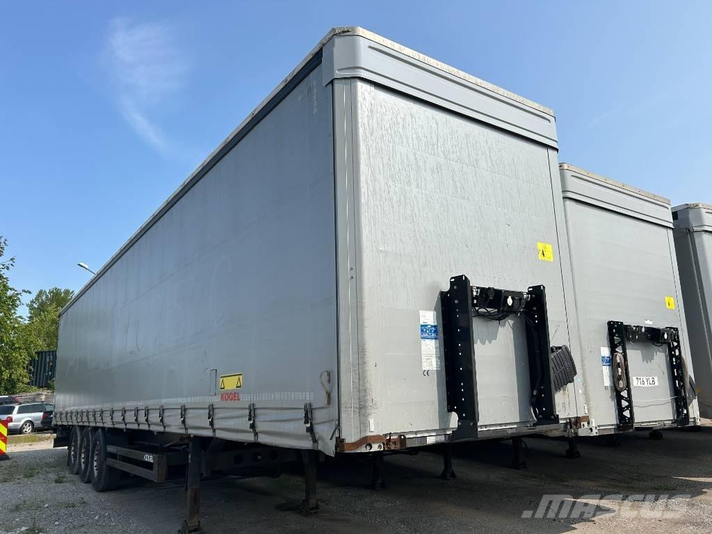 Kögel SN 24 نصف مقطورات بباب جانبي