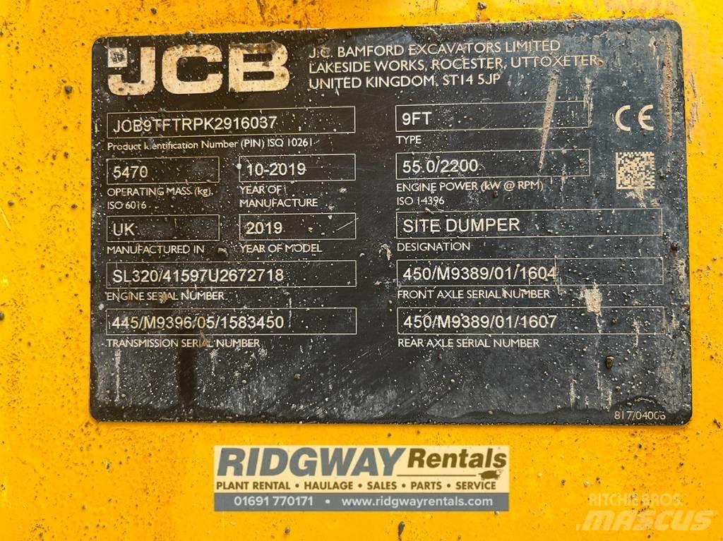 JCB 9 Ton dumper عربات نقل قلابة للمواقع