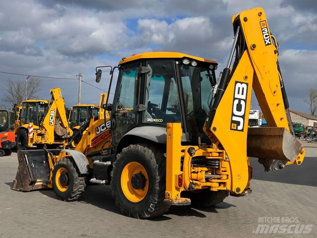 JCB 3 CX JOYSTICK لوادر ذات جرافات عكسية