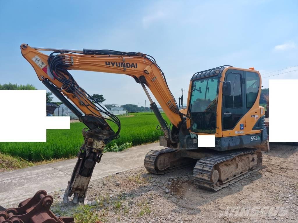 Hyundai Robex 55 حفارات صغيرة أقل من 7 طن (حفارات صغيرة)