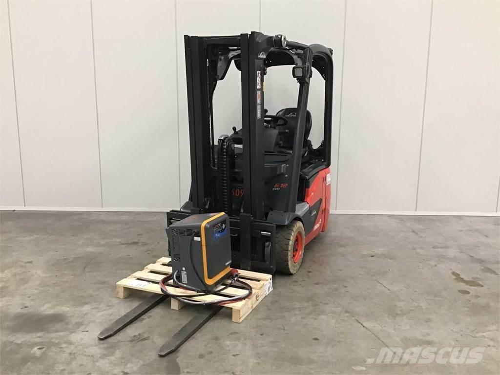 Linde E12 شاحنات ذات رافعات شوكية تعمل بالكهرباء