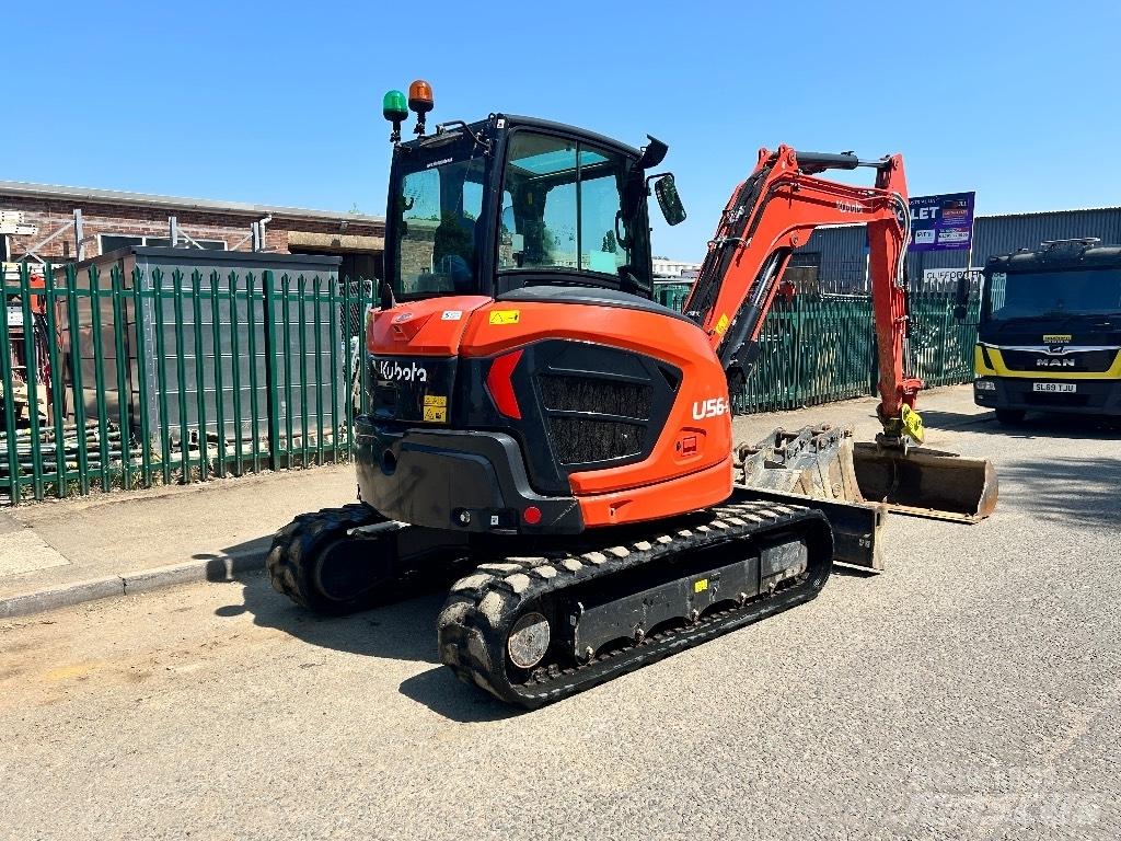 Kubota U 56-5 حفارات صغيرة أقل من 7 طن (حفارات صغيرة)