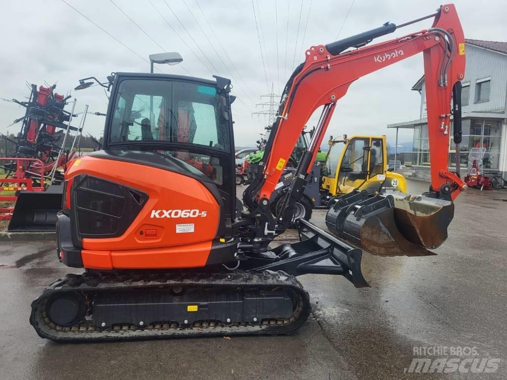 Kubota KX060-5 حفارات صغيرة أقل من 7 طن (حفارات صغيرة)